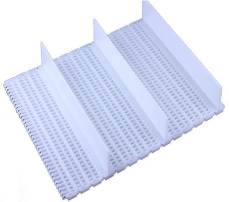 900-Y-005 Flush Grid with Flights Modular Belts